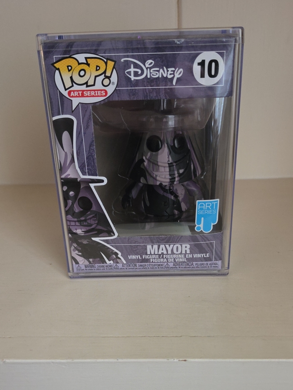 Funko Pop! Disney Mayor Art Series Vinyl Figure - Purple & Black
